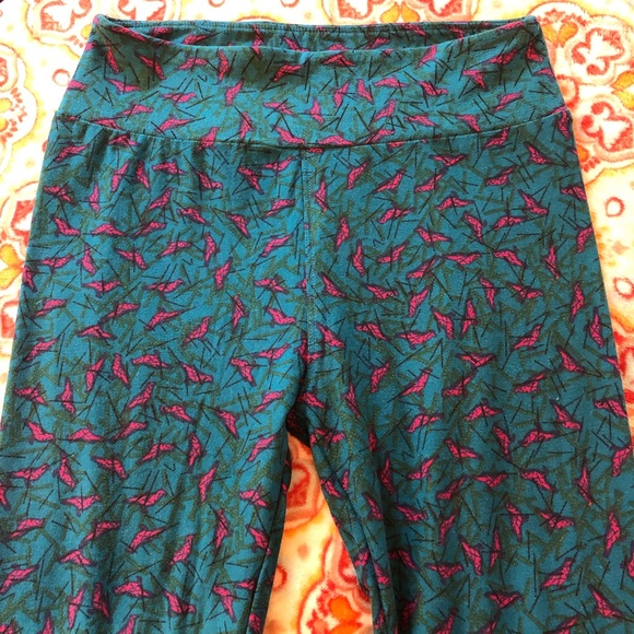 Lularoe Bird Leggings - Picture 2 of 3